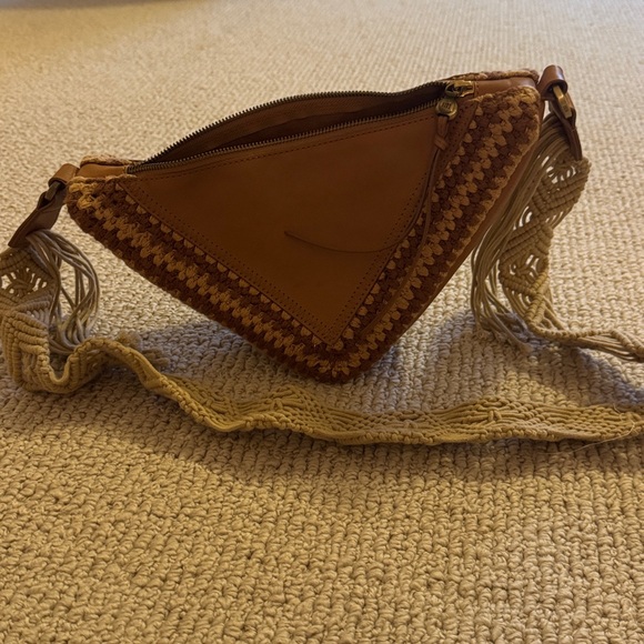 HOBO Tan and Brown Crossbody Bag - Picture 1 of 5